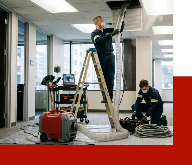 cleaner airflow for commercial spaces