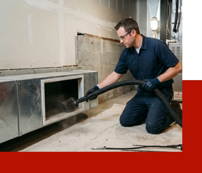 efficient duct system cleaning