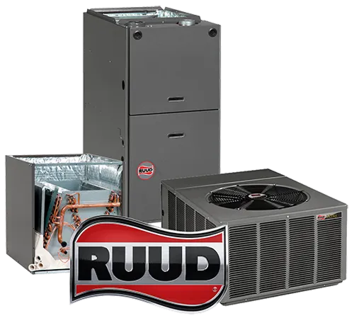 Ruud air conditioning and heating systems