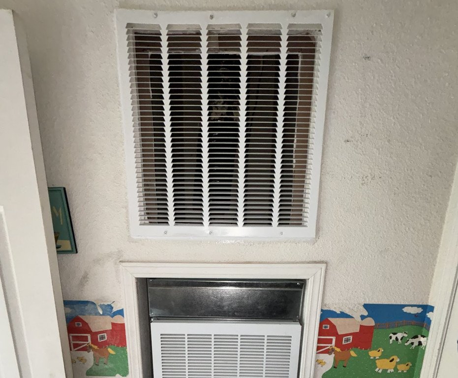 weak airflow from vents