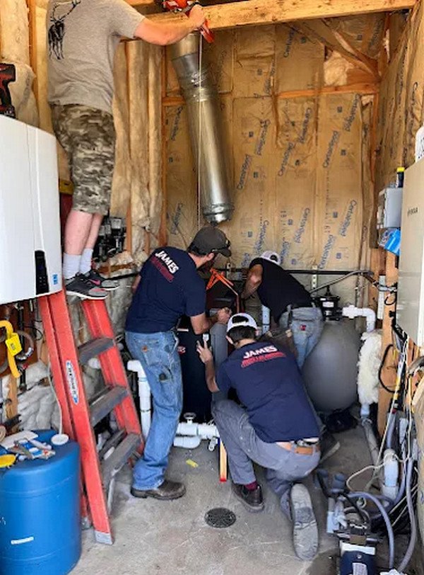 Basement HVAC setups